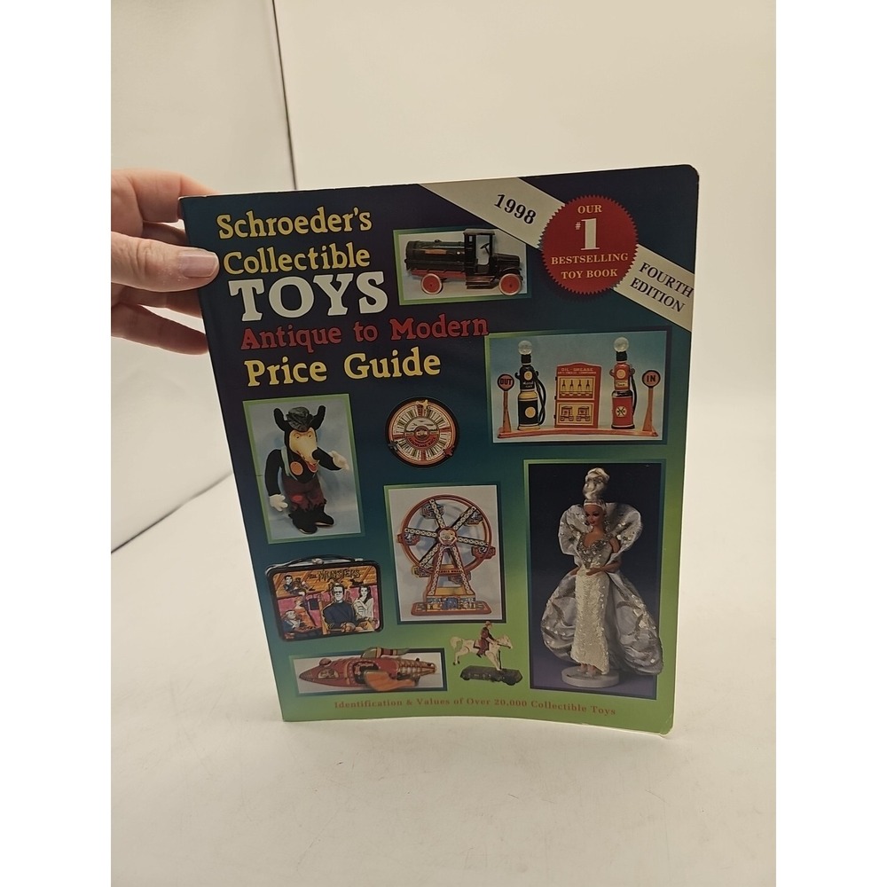 Schroeders Collectible Toys Price Guide 1998 - Batman , Barbie, etc, huge book